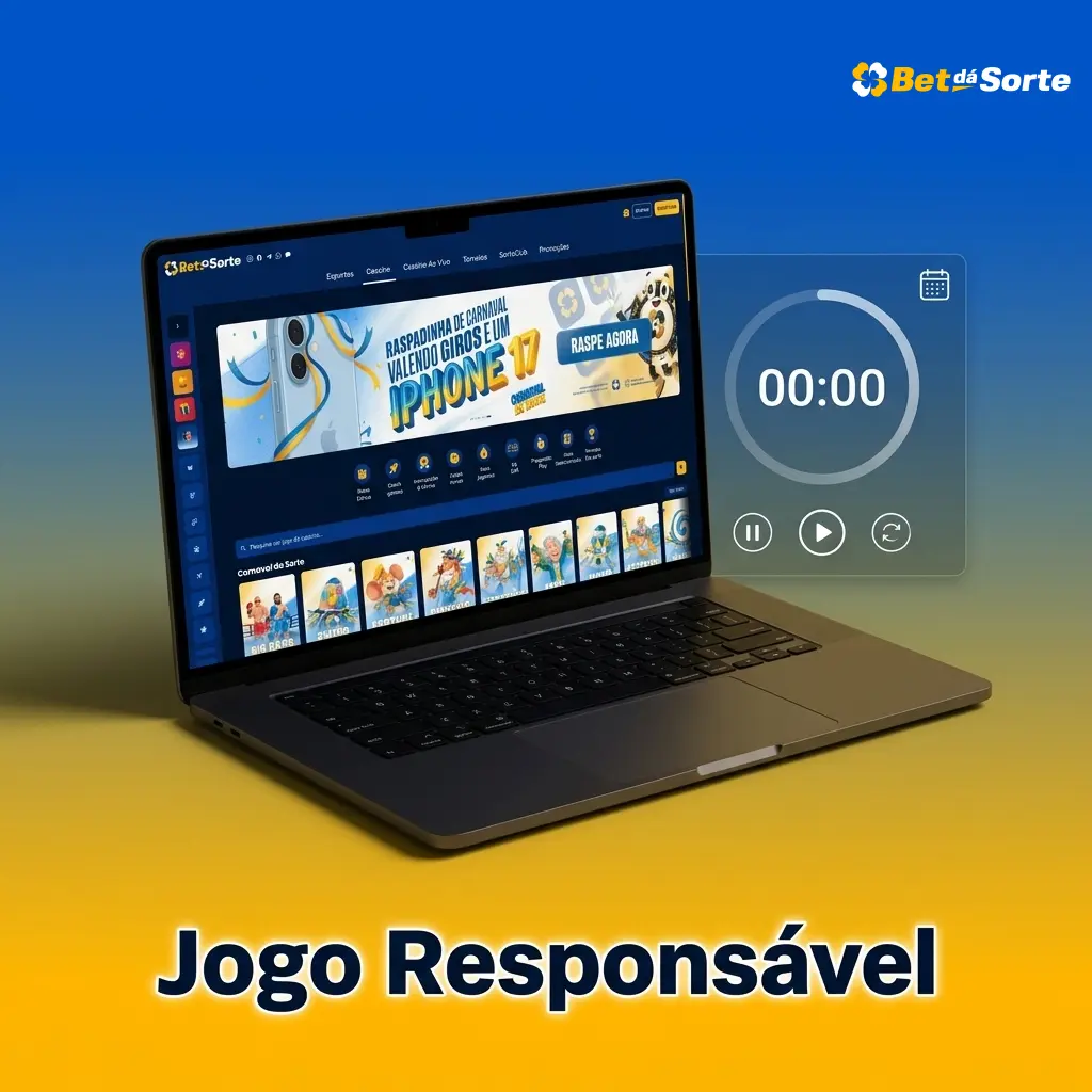 BetdaSorte jogo responsável: limites de depósito, autoexclusão, cool-off e suporte para controle de apostas no Brasil